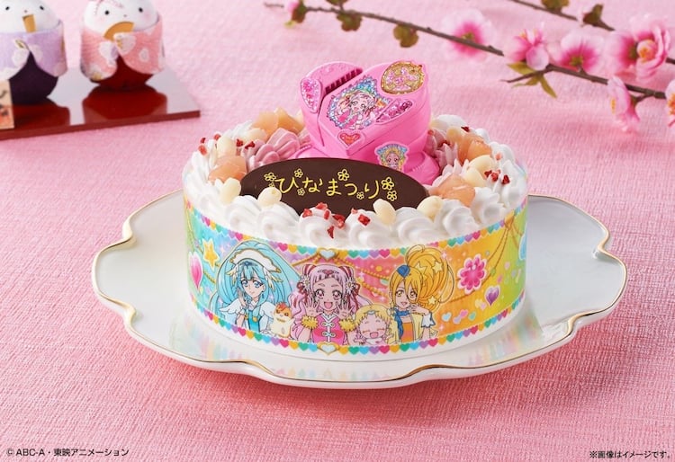 Hugっと プリキュア のキャラデコケーキ 変身アイテム型オーナメント付き コミックナタリー Hugっと プリキュア のキャラデコケーキ 変身アイテム型オーナメント付き コミックナタリー