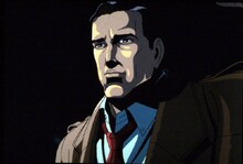 「迷宮物語」より、川尻善昭監督の「走る男」。(c)KADOKAWA1986