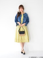 「天道かすみイメージワンピース」着用例。