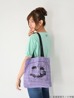 「九能兄妹トートバッグ」使用例。