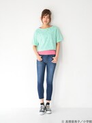 「天道なびきイメージトップスセット」着用例。