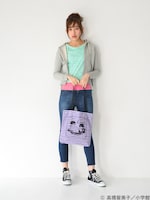 「天道なびきイメージトップスセット」着用例。