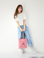 「天道なびきイメージトップスセット」着用例。