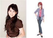 左から桑谷夏子、野乃すみれのキャラクター設定画。