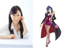 左から大原さやか、パップルのキャラクター設定画。