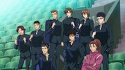 「劇場版 テニスの王子様 英国式庭球城決戦！」より青春学園のメンバー。