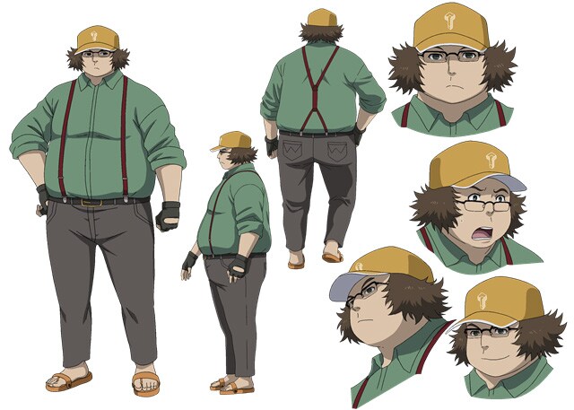 橋田至（CV：関智一） - アニメ「シュタゲ ゼロ」冬服身にまとった