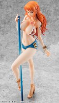 One Piece ナミの新作フィギュア クリマ タクトに美脚を絡めたポーズ 写真10枚 コミックナタリー