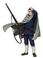 尾形百之助の設定画。