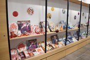 「DAME×PRINCE STORE in HARAJUKU」の物販スペースの様子。