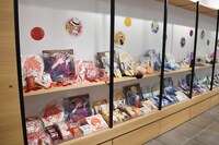 「DAME×PRINCE STORE in HARAJUKU」の物販スペースの様子。