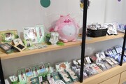 「DAME×PRINCE STORE in HARAJUKU」の物販スペースの様子。