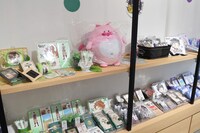 「DAME×PRINCE STORE in HARAJUKU」の物販スペースの様子。