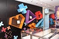 「DAME×PRINCE STORE in HARAJUKU」の展示スペースの様子。