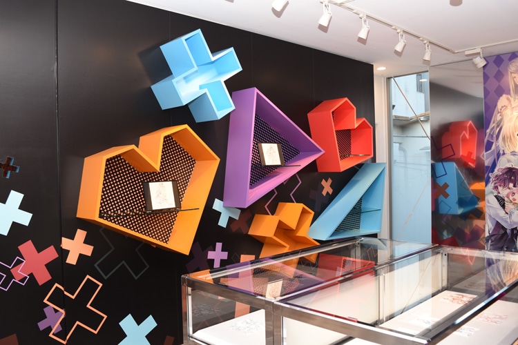 「DAME×PRINCE STORE in HARAJUKU」の展示スペースの様子。