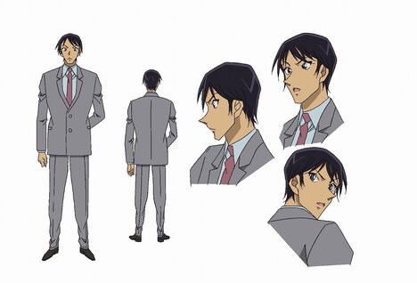 博多大吉が演じる羽場二三一のキャラクタービジュアル。