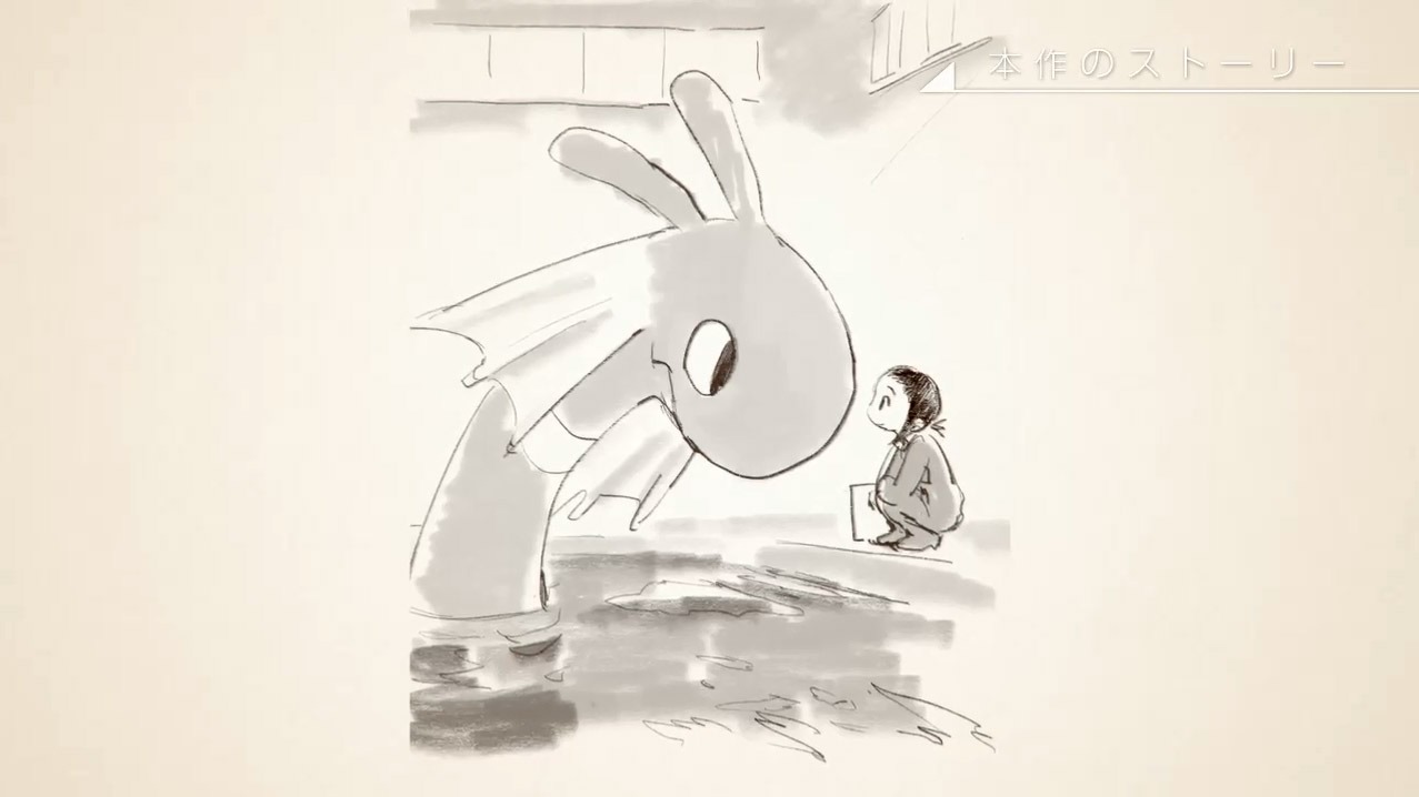 「ひそねとまそたん」のラフスケッチ。