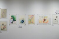「くらもちふさこ・いくえみ綾二人展『“あたしの好きな人”へ』」の様子。