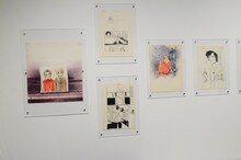 「くらもちふさこ・いくえみ綾二人展『“あたしの好きな人”へ』」の様子。