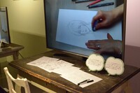 いくえみ綾が「花に染む」の陽大を描くメイキング動画。