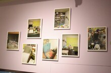 いくえみ綾の仕事場風景の写真。