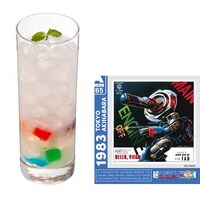 コラボドリンク「HELLO, VIFAM」とコースター。