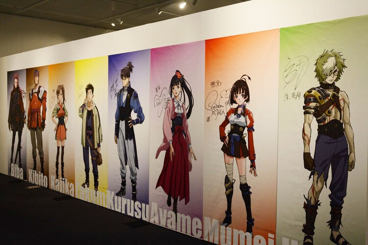 甲鉄城のカバネリ を中心にwit Studioの軌跡を辿る企画展が東京に イベントレポート コミックナタリー