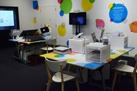 常設展エリアの様子。