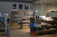 物販コーナーの様子。