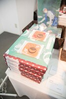 「成田美名子画業40周年記念原画展」の様子。