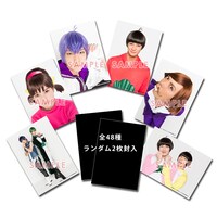 撮り下ろしブロマイドのサンプル。