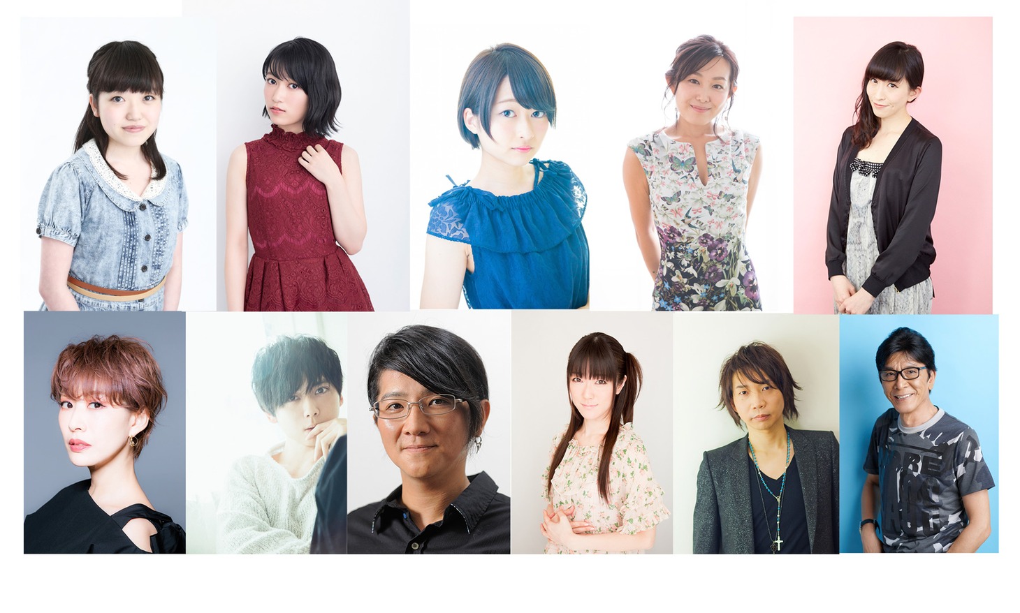 「ひそねとまそたん」のキャスト。