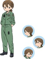 貝崎名緒（CV:黒沢ともよ）のキャラクタービジュアル。