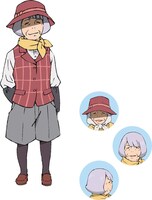 樋本貞（CV:朴ろ美）のキャラクタービジュアル。