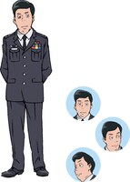 曽々田弘（CV:中田譲治）のキャラクタービジュアル。