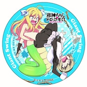 「AnimeJapan 2018」のBSフジブースで販売される「邪神ちゃんドロップキック缶バッジガチャ」。