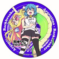 「AnimeJapan 2018」のBSフジブースで販売される「邪神ちゃんドロップキック缶バッジガチャ」。