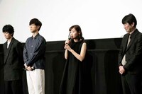 「コードギアス 反逆のルルーシュII 叛道」初日舞台挨拶の様子。