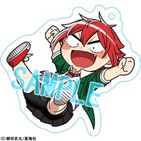 特装版に付属するアクリルキーホルダー。