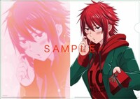 とらのあな特典のクリアファイル。