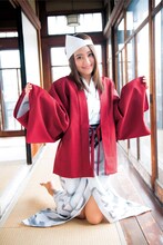 湯ノ花幽奈に扮した岡田結実。(c)Takeo Dec