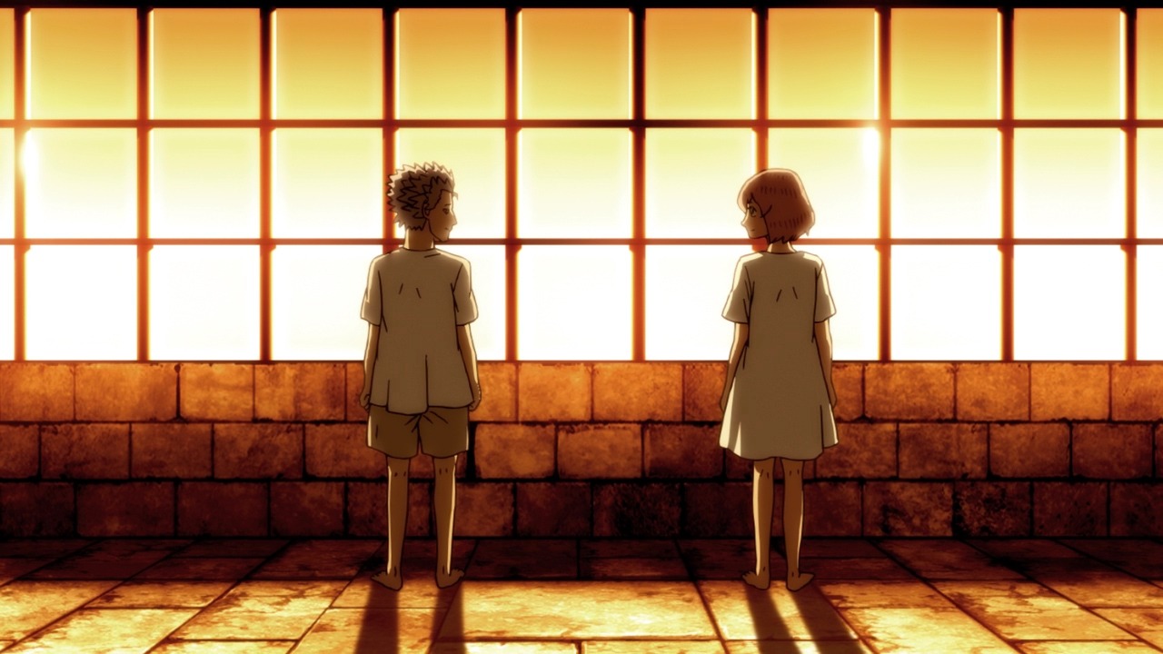 第19話「崩壊と救済」の場面写真。