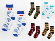 「名探偵コナン」コナン、 平次、 キッド、 赤井、 安室イメージしたソックス