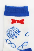 コナンモデルのソックス。