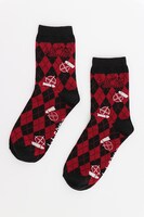 赤井モデルのソックス。