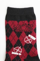 赤井モデルのソックス。