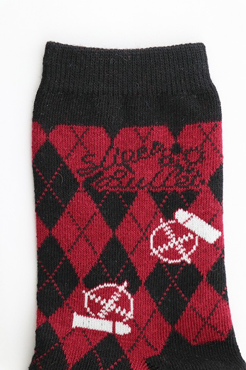 赤井モデルのソックス。