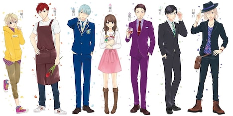 音声ガイドにはイケメンキャラ・美少女キャラが日替わりで登場。