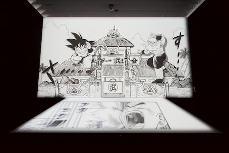 「創刊50周年記念 週刊少年ジャンプ展VOL.1 創刊～1980年代、伝説のはじまり」より。