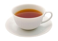 ドリンクメニューの「巴マミ（ホットティー）」。